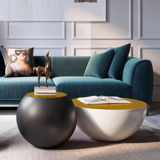 homary-black-white-bowl-shaped-drum-shaped-coffee-table-set-with-round-brown-top-2-piece-modern-cafe-1