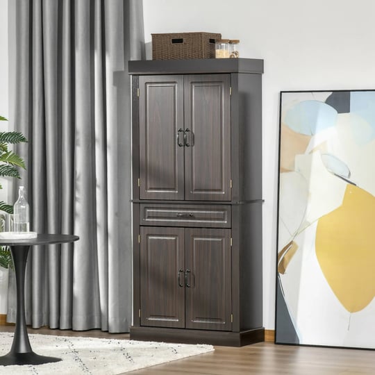 homcom-71-freestanding-kitchen-pantry-with-4-doors-and-2-large-cabinets-tall-storage-cabinet-with-wi-1