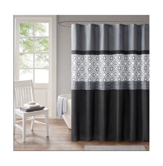 home-outfitters-black-grey-microfiber-embroidery-pieced-shower-curtain-72-inchw-x-72-inchl-shower-cu-1