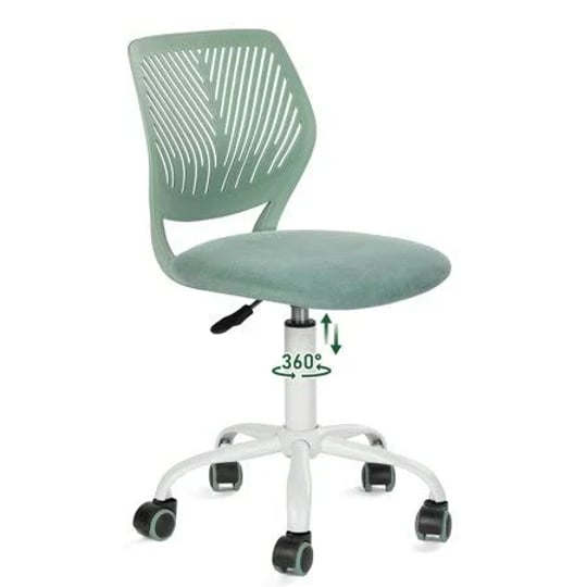 homy-casa-cute-kids-chair-swivel-teen-task-chair-with-soft-cushion-for-study-aqua-green-1
