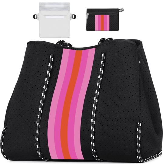 ibfun-neoprene-bag-large-multipurpose-beach-bag-neoprene-tote-bag-with-inner-pocket-for-women-pool-1