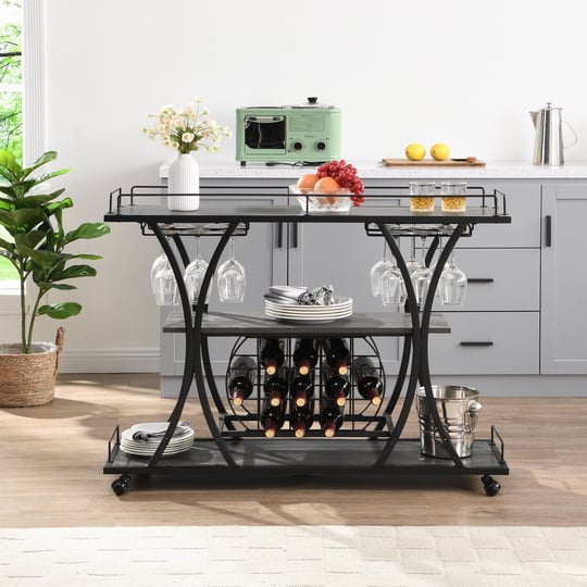 industrial-bar-cart-kitchen-barserving-cart-for-home-with-wheels-3-tier-storage-shelves-black-1