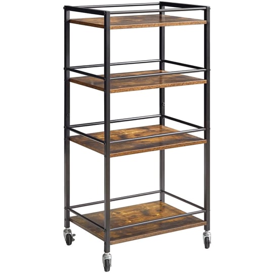 industrial-bar-carts-kitchen-storage-serving-cart-mobile-kitchen-shelf4-tier-1