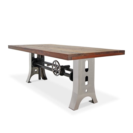 industrial-dining-table-stainless-steel-adjustable-height-rustic-natural-rustic-deco-incorporated-1