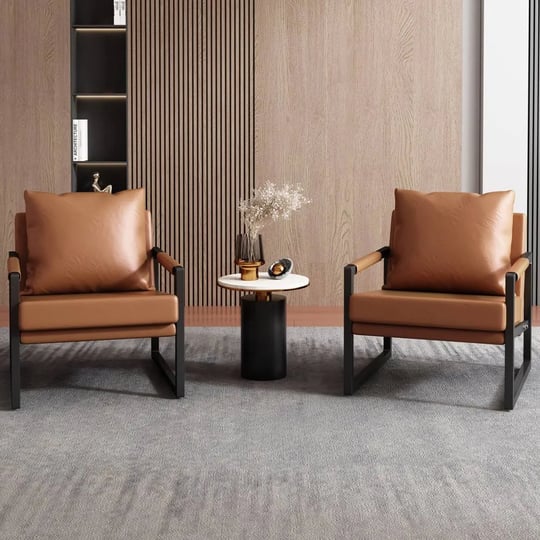 industrial-metal-top-leather-accent-chair-with-metal-arm-latitude-run-leather-type-brown-faux-leathe-1