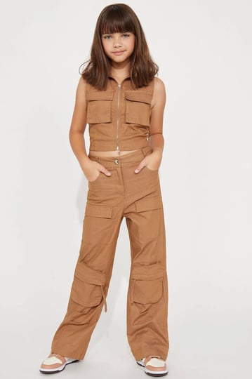 kids-mini-kailani-pant-set-in-mocha-size-7-fashion-nova-1