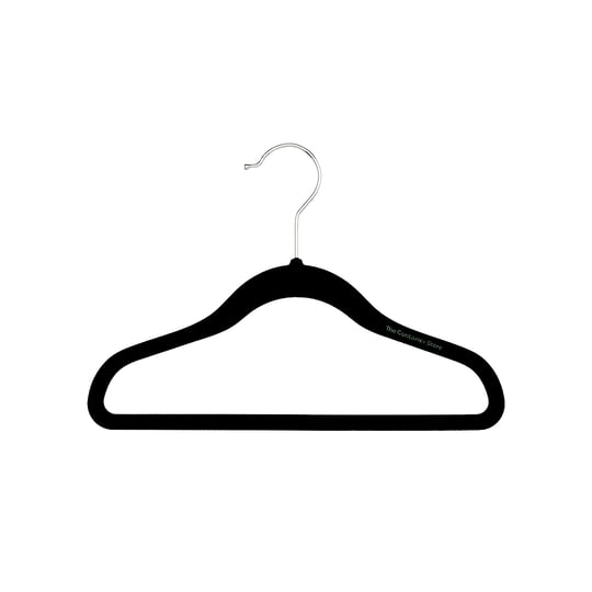 kids-non-slip-velvet-hanger-black-pkg-40-12-x-1-4-x-8-1-4-h-the-container-store-1