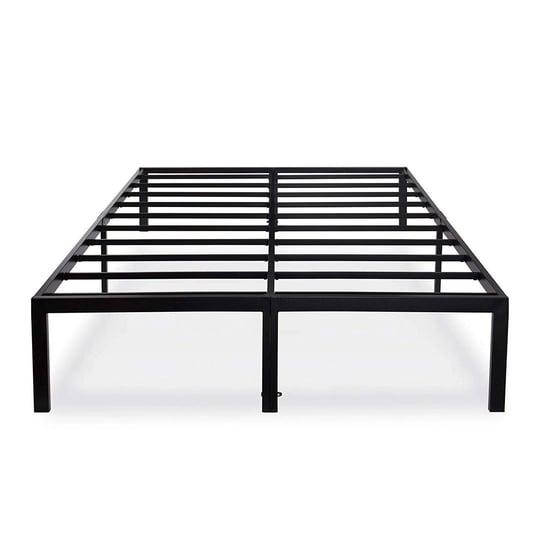 king-size-modern-heavy-duty-black-metal-platform-bed-frame-1