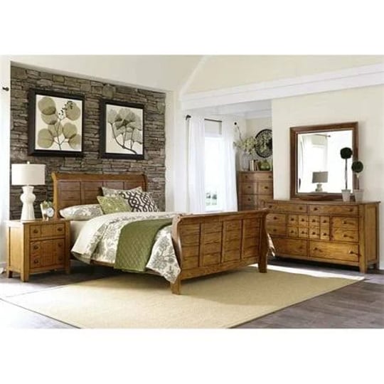 liberty-furniture-grandpas-cabin-5-piece-queen-sleigh-bedroom-set-1