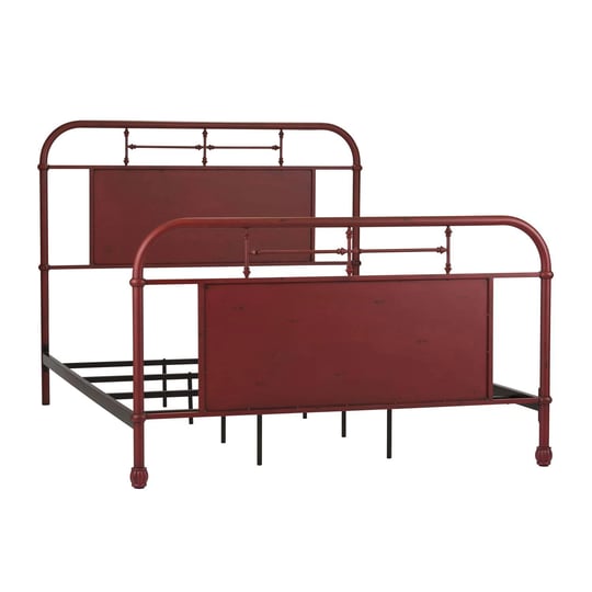 liberty-vintage-series-red-twin-metal-bed-1
