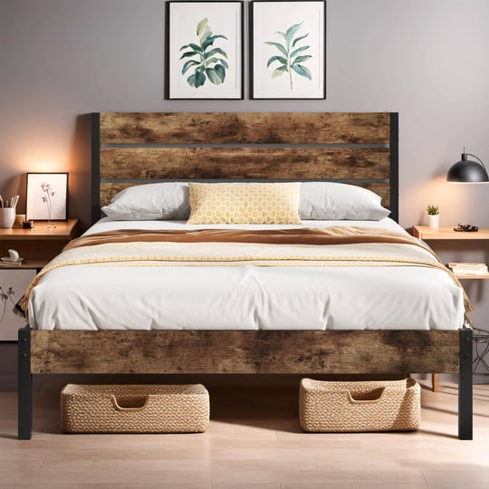 lifezone-queen-bed-frame-with-headboard-and-footboard-metal-queen-bed-frame-with-under-bed-storage-a-1