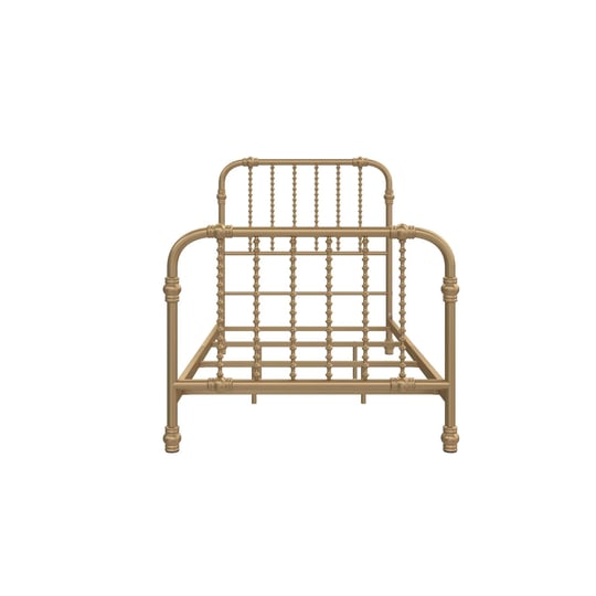 little-seeds-monarch-hill-wren-gold-metal-twin-bed-1