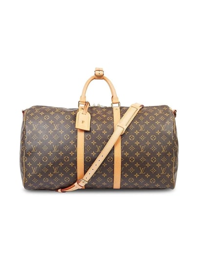 louis-vuitton-womens-keepall-bandouliere-55-canvas-duffel-bag-brown-1