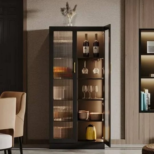 lvsomt-65-inch-display-cabinet-with-led-lights-kitchen-pantry-storage-cabinet-with-adjustable-shelve-1