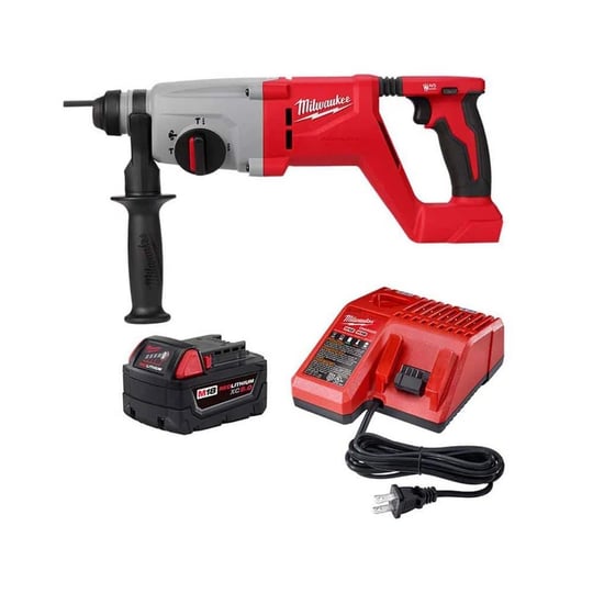 m18-18-volt-lithium-ion-brushless-cordless-1-in-sds-plus-d-handle-rotary-hammer-with-5-0ah-starter-k-1