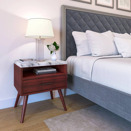 maddox-mid-century-modern-marble-top-nightstand-cherry-eco-dream-1