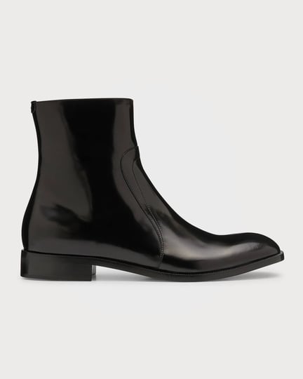 maison-margiela-mens-leather-zip-ankle-boots-black-1