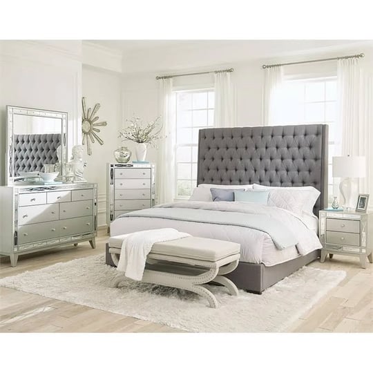 maklaine-4-piece-wood-queen-bedroom-set-in-gray-and-metallic-1