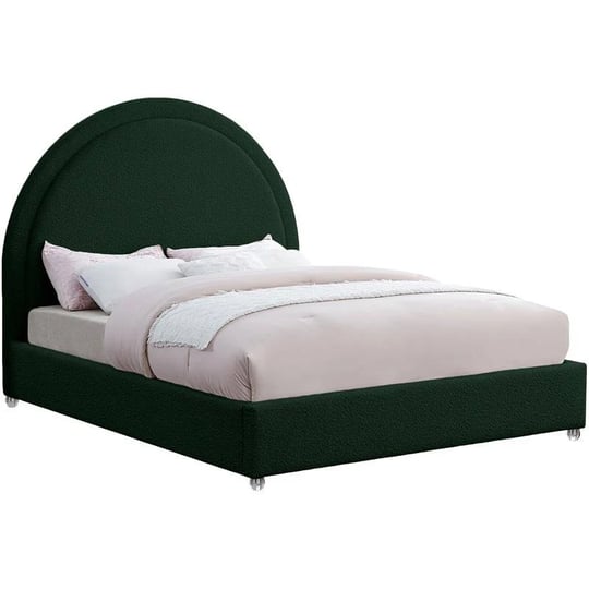 maklaine-contemporary-designed-green-finished-fabric-queen-bed-1