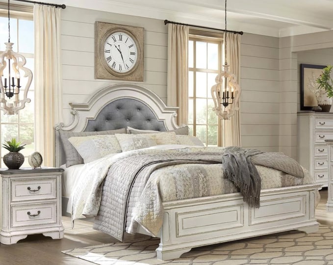 mcferran-furniture-country-distressed-whitewash-upholstered-king-bedroom-set-3pcs-mcferran-b738-1