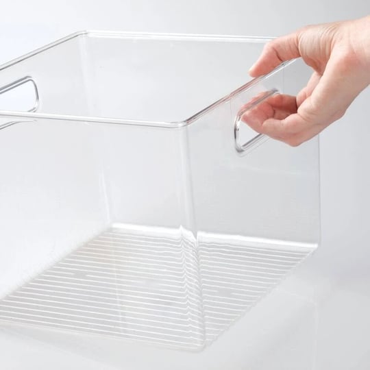 mdesign-plastic-modern-bathroom-storage-organizer-bin-with-handles-clear-1