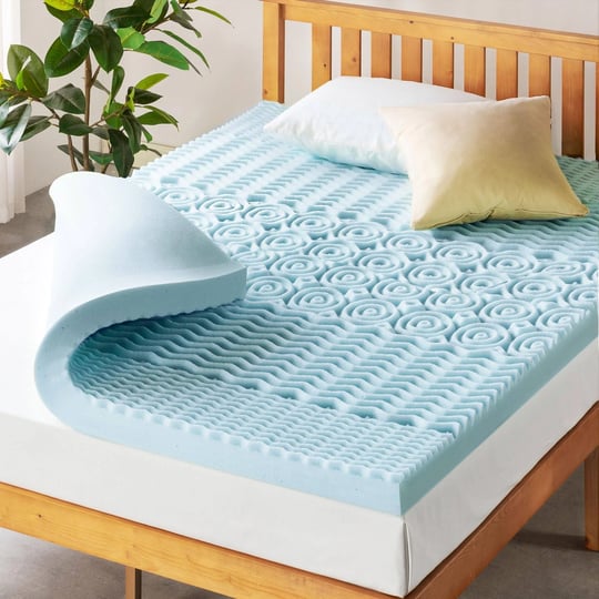 mellow-4-inch-5-zone-memory-foam-mattress-topper-cooling-gel-infusion-queen-1