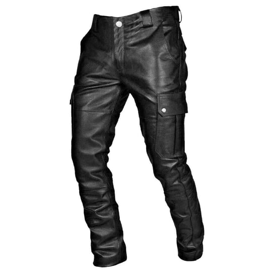 mens-faux-leather-pants-steampunk-goth-pants-pocket-slim-fit-leather-pants-trousers-for-men-1