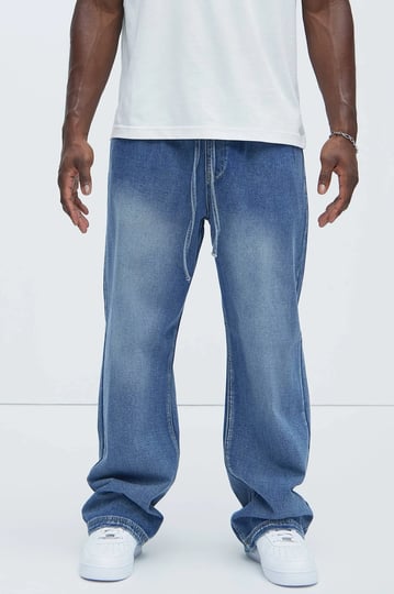 mens-lets-get-it-denim-baggy-jeans-in-indigo-size-xl-fashion-nova-1