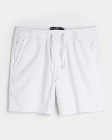 mens-linen-blend-pull-on-shorts-7-in-white-size-xs-from-hollister-1