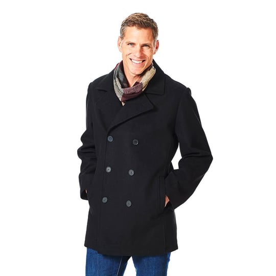 mens-london-fog-double-breasted-peacoat-black-1