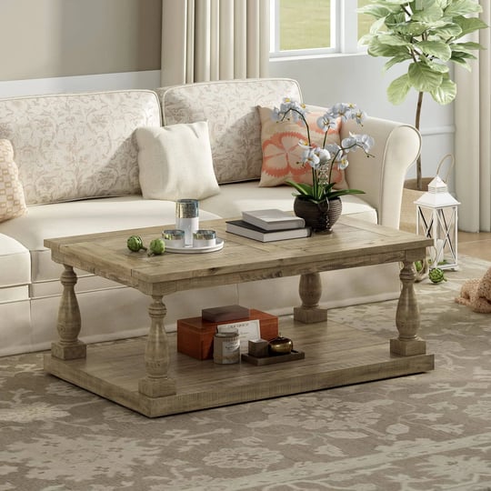 merax-wood-farmhouse-coffee-table-with-floor-shelf-yellow-brown-1