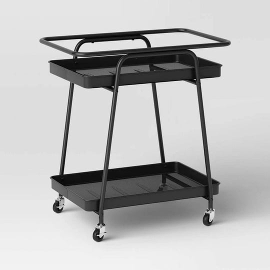metal-mesh-rolling-patio-bar-cart-black-room-essentials-1