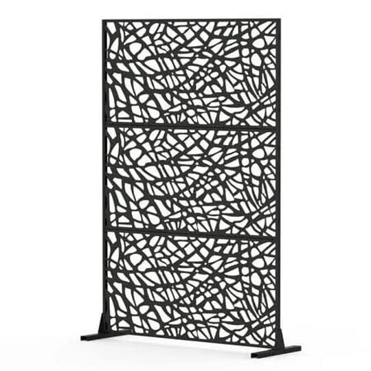 metal-privacy-screens-and-panels-with-free-standing-freestanding-outdoor-indoor-privacy-screen-decor-1