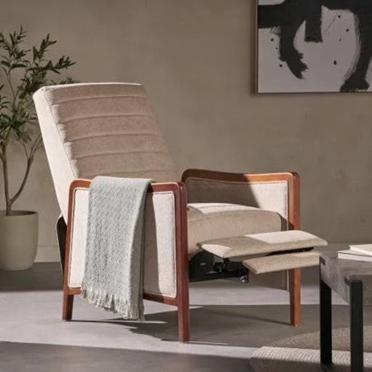 mid-century-modern-fabric-channel-stitch-wood-pushback-recliner-1