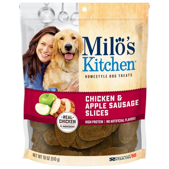 milos-kitchen-dog-treats-chicken-apple-sausage-slices-homestyle-18-oz-1