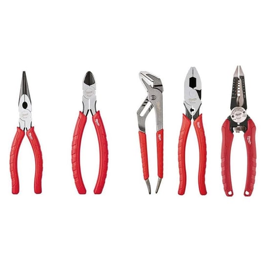 milwaukee-electricians-pliers-hand-tool-set-5-piece-1