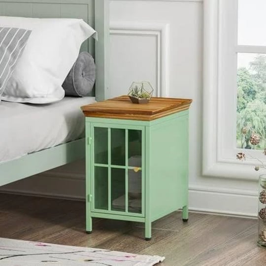 modern-nightstand-with-tempered-glass-cabinet-door-solid-wood-tabletop-bedroom-living-room-storage-g-1