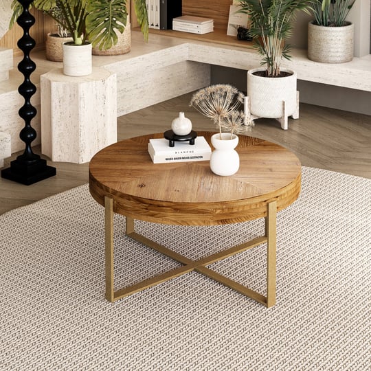 modern-retro-splicing-round-coffee-table-gold-1