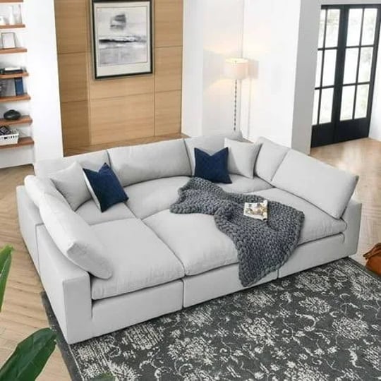 modway-commix-down-filled-overstuffed-6-piece-sectional-sofa-in-light-gray-1