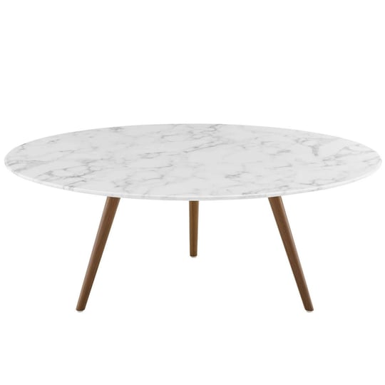modway-lippa-40-round-artificial-marble-coffee-table-with-tripod-base-walnut-white-1