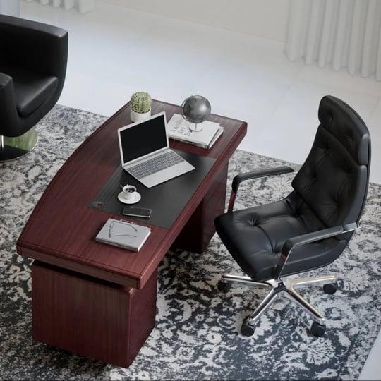 monroe-mahogany-wood-modern-desk-with-leather-pad-and-storage-1