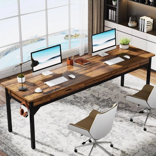 moronia-78-7-in-rectangular-rustic-brown-wood-2-person-computer-desk-with-2-drawer-for-home-office-1