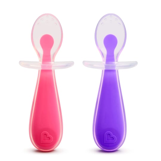 munchkin-gentle-scoop-silicone-training-spoons-2-pack-in-pink-purple-1