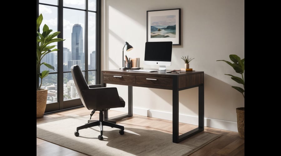 Explore a variety of natural wood desks, handpicked for their beauty and durability, perfect for any home or office workspace.