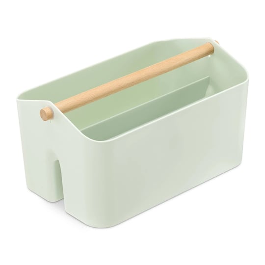 navaris-plastic-organiser-box-utensil-holder-w-wood-handle-and-2-compartments-storage-container-for--1