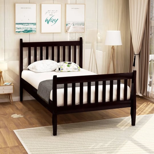 nestfair-modern-farmhouse-style-pine-wood-twin-size-bed-espresso-1