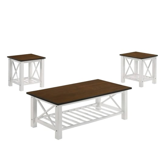 new-classic-vesta-coffee-table-2-end-table-set-two-tone-creme-brown-1