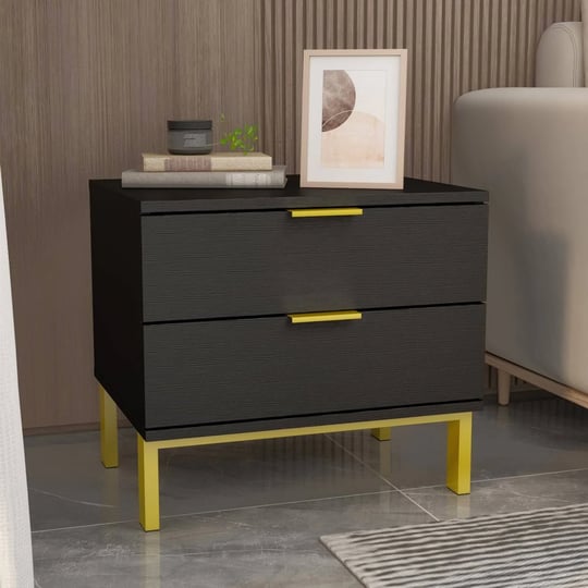 nightstand-metal-handle-2-drawer-fufugaga-black-1