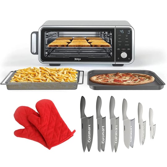 ninja-ft205co-digital-air-fry-pro-countertop-8-in-1-oven-extended-height-renewed-bundle-with-pair-of-1