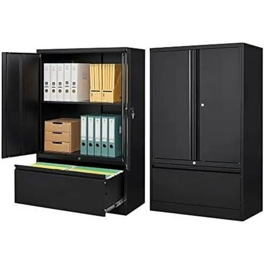 nliboomlife-2-drawer-lateral-file-cabinet-metal-cabinet-with-drawers-locking-file-cabinet-with-shelv-1